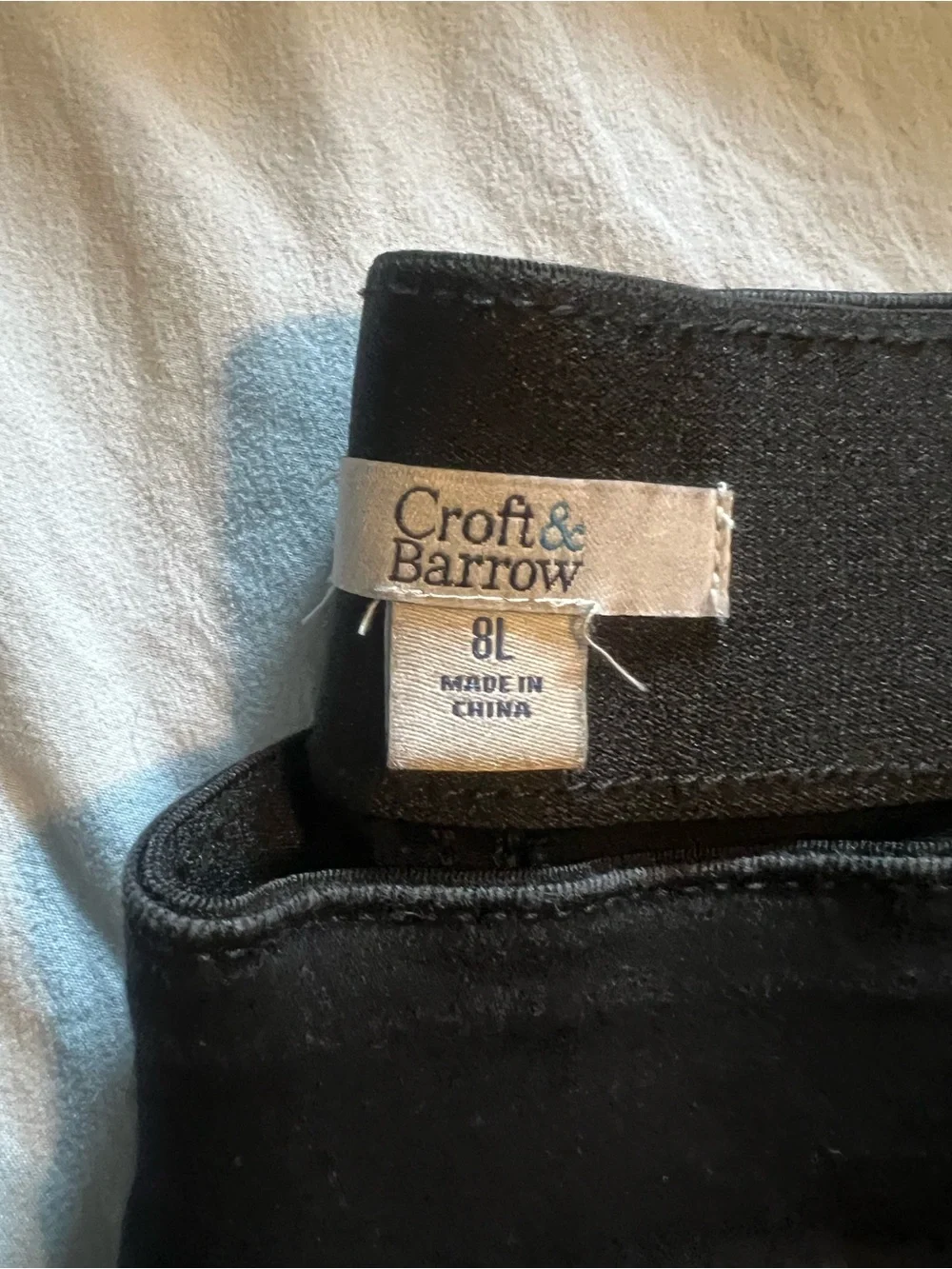 croft & barrow Black Women's Skinny Pull-On Jeans